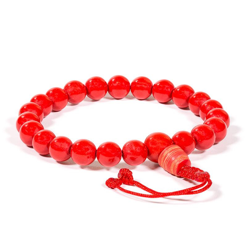 Mala/bracelet en corail 21 perles