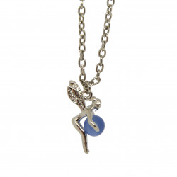 Pendentif fée bleue