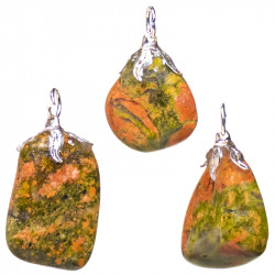 Pendentif unakite