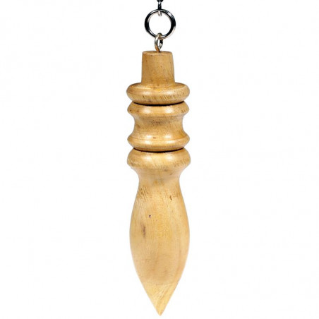 Pendule en bois de 7 cm de long