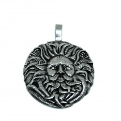 Pendentif visage Sol invictus