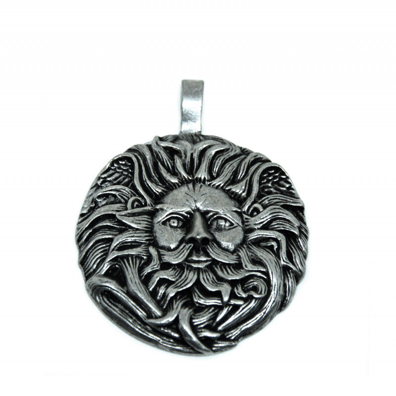 Pendentif visage Sol invictus