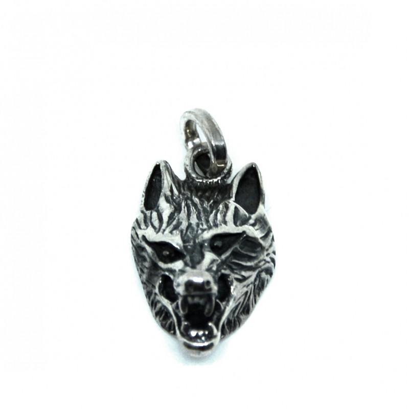 Pendentif tête de loup