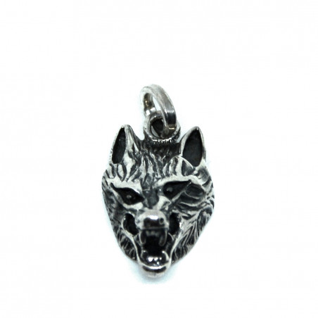 Pendentif tête de loup