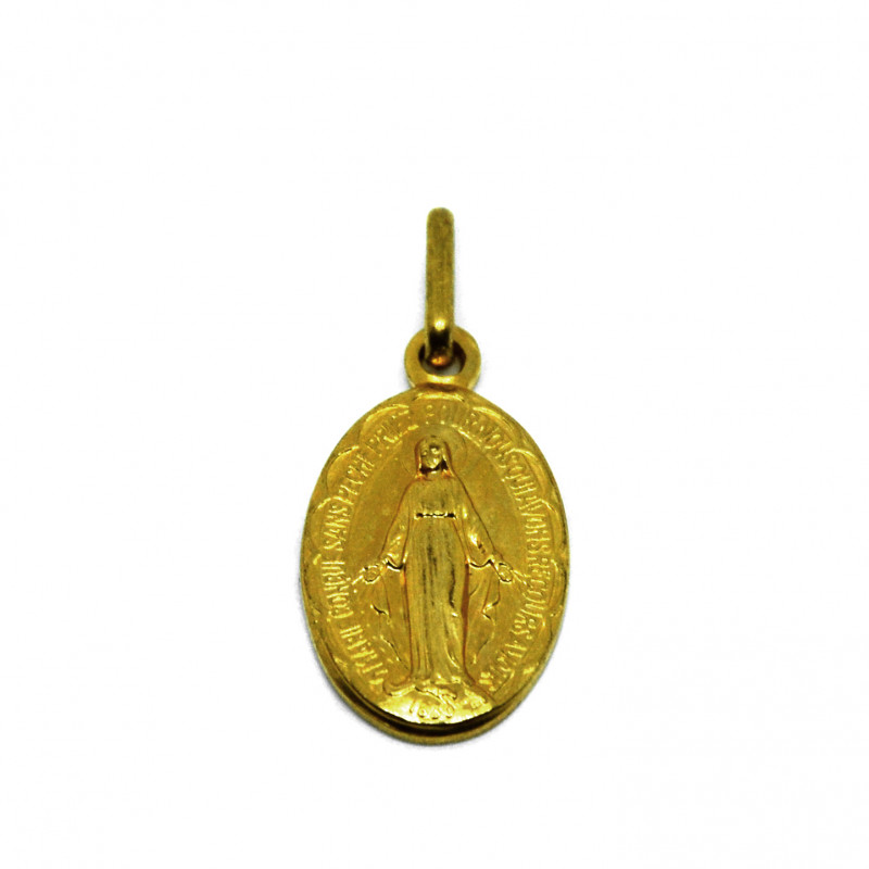 Médaille Vierge miraculeuse dorée
