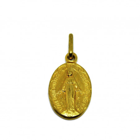 Médaille Vierge miraculeuse dorée