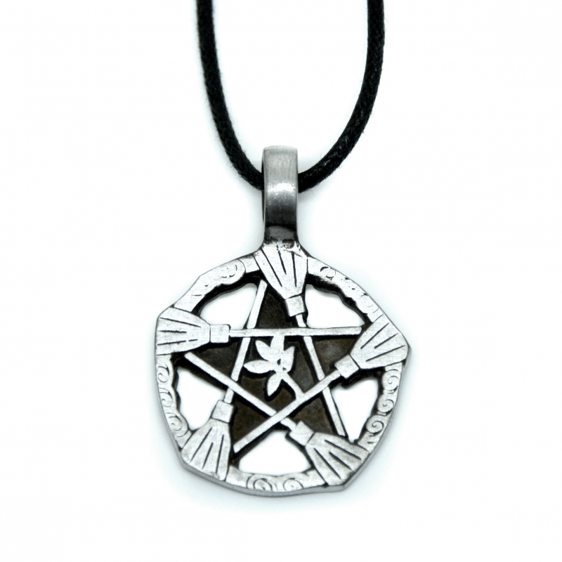 Pendentif pentacle de sorcière