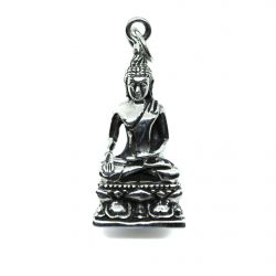 Pendentif en argent Bouddha du don