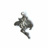 Pendentif en argent fée volante