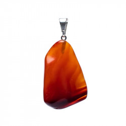 Pendentif en agate polie