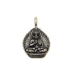 Pendentif bouddha en argent